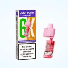 Box of 5 Lost Mary BM6000 Prefilled Refill Pods | Only £28.99