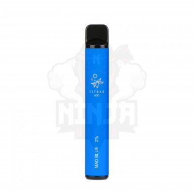 Mad Blue Elf Bar 600 Puffs | 40+ Flavours | Check Our Price