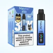 Blueberry Ice / Blueberry Sour Raspberry Maxfel Ultra Pro 35K Prefilled Vape Kit | Only £10.99 | Any 3 for £30