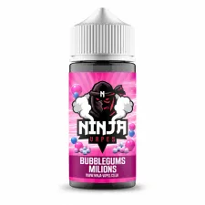 Ninja Vapes Bubblegums Milions 100ml Shortfill | Only £4.99