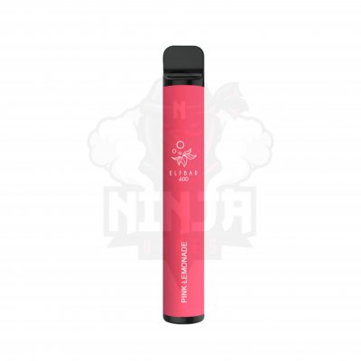 Pink Lemonade Elf Bar 600 Puffs | 40+ Flavours | Check Our Price