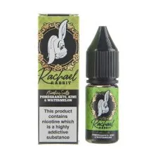 Pomegranate Kiwi and Watermelon Nic Salt E-Liquid by Rachael Rabbit