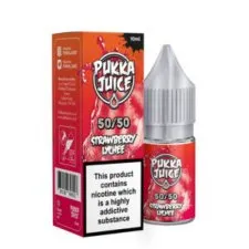 Strawberry Lychee Nic Salt E-Liquid by Pukka Juice 50/50