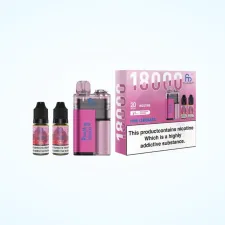 Pink Lemonade RandM Fumot Tornado 18000 Puffs Vape Kit | Only £10.99 | Any 3 for £30