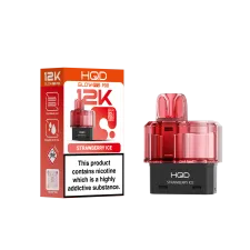 HQD Glow Pro 12K Refill Pods | Only £6.99 | Any 3 for £18