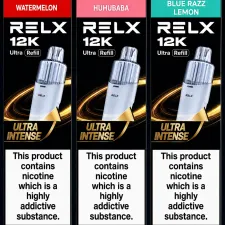 Relx 12K Ultra Refill Pods | Only £5.99 | Any 3 for £15