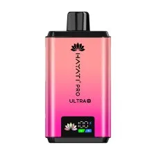 Straw Cranberry Cherry / Cherry Ice Hayati Pro Ultra Plus 25000 Puffs Prefilled Vape Kit