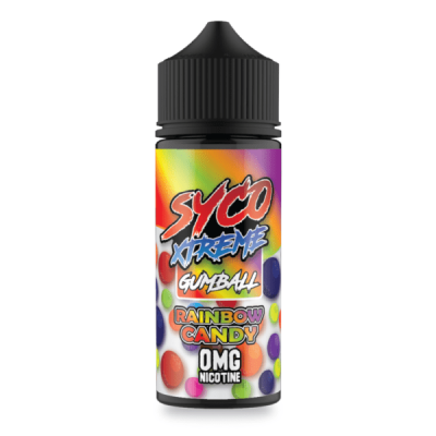 Syco Xtreme Gumball Rainbow Candy 100ml