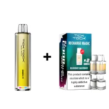 Tick Tock Magic 8000 Puffs Kit + Pod | Bundle Offer | Only £10.99