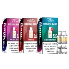 Tick Tock Magic 8000 Prefilled Refill Pods | Only £7.49 | Any 3 for £21