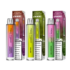 Box of 10 Tick Tock Mini 2000 Puffs Vape | Only £29.99