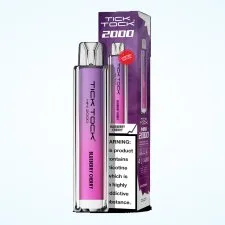 Box of 10 Tick Tock Mini 2000 Puffs Vape | Only £39.99