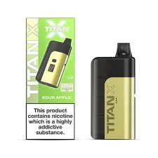 Box of 5 Titan X 10K Puffs Prefilled Vape Kit | Only £44.99