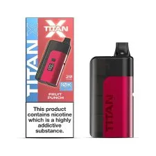 Box of 5 Titan X 10K Puffs Prefilled Vape Kit | Only £44.99