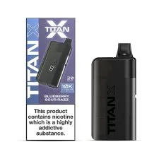 Box of 5 Titan X 10K Puffs Prefilled Vape Kit | Only £44.99