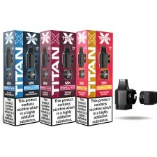 Titan X 10K Prefilled Refill Pods | Only £5.99 | Any 3 for £17