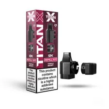 Titan X 10K Prefilled Refill Pods | Only £6.99 | Any 3 for £18