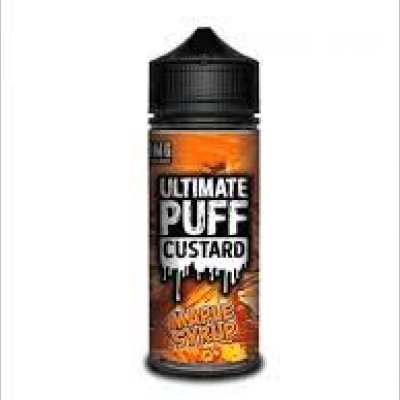 Ultimate Puff Custard Maple Syrup 100ml