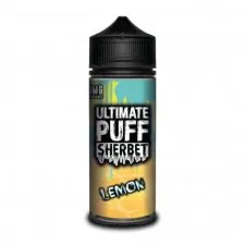 Ultimate Puff Sherbet E-Liquid Lemon 100ml Shortfill