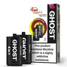Vapes Bar Ghost 4 in 1 Refill Pods | Only £4.99 | Any 3 for £12