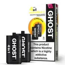 Vapes Bar Ghost 4 in 1 Refill Pods | Only £4.99 | Any 3 for £12