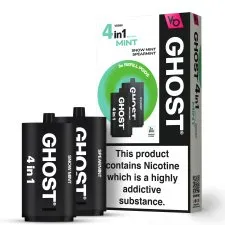Vapes Bar Ghost 4 in 1 Refill Pods | Only £4.99 | Any 3 for £12