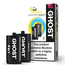 Vapes Bar Ghost 4 in 1 Refill Pods | Only £5.99 | Any 3 for £17
