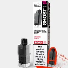 Vapes Bar Ghost Pro 8000+ Refill Pods | Only £6.99 | Any 3 for £18