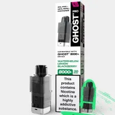 Vapes Bar Ghost Pro 8000+ Refill Pods | Only £6.99 | Any 3 for £18