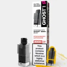 Vapes Bar Ghost Pro 8000+ Refill Pods | Only £6.99 | Any 3 for £18