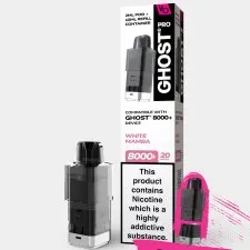 Vapes Bar Ghost Pro 8000+ Refill Pods | Only £6.99 | Any 3 for £18