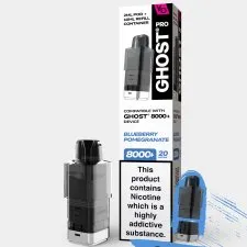 Vapes Bar Ghost Pro 8000+ Refill Pods | Only £6.99 | Any 3 for £18