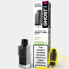 Vapes Bar Ghost Pro 8000+ Refill Pods | Only £6.99 | Any 3 for £18