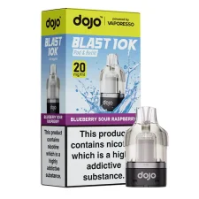 Box of 5 / Box of 10 Vaporesso Dojo Blast 10K Prefilled Refill Pods | Only £24.99