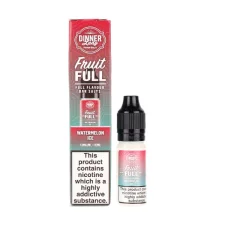Watermelon Ice by Dinner Lady Fruit Full Bar Salts Nic Salt E-Liquid