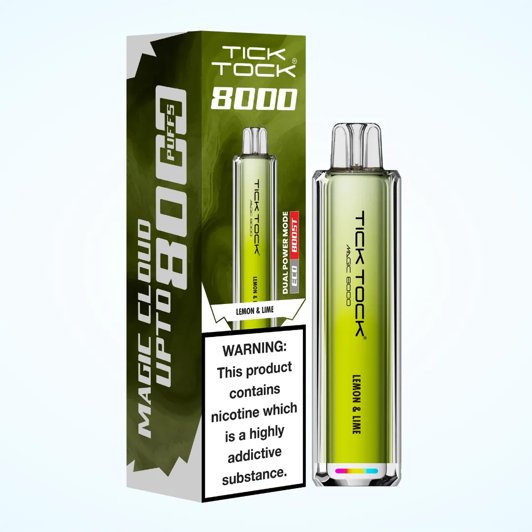 Tick Tock Magic 8000 Puffs Vape Kit | Only £7.99 | Any 3 for £20