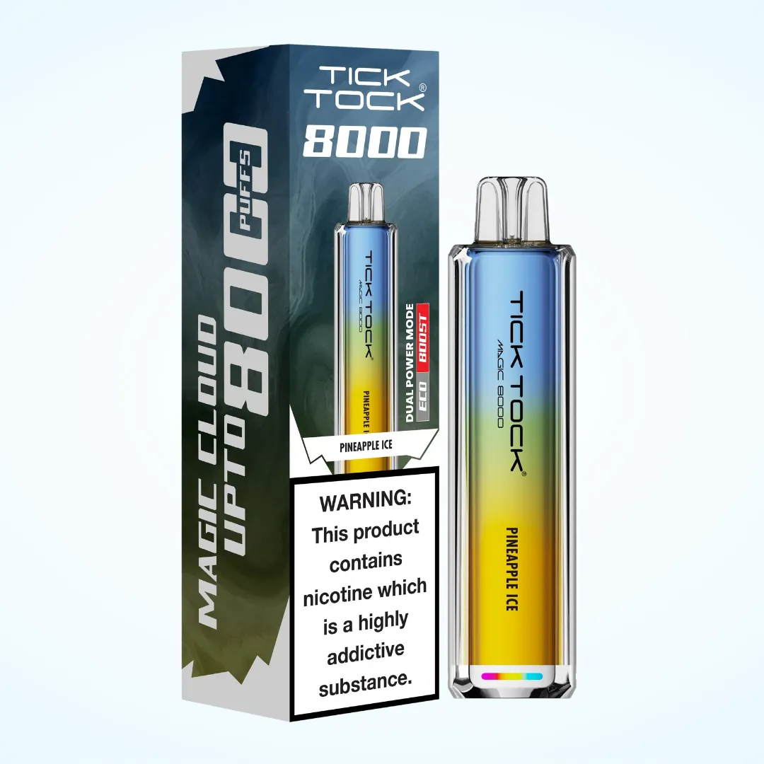 Tick Tock Magic 8000 Puffs Vape Kit | Only £7.99 | Any 3 for £20