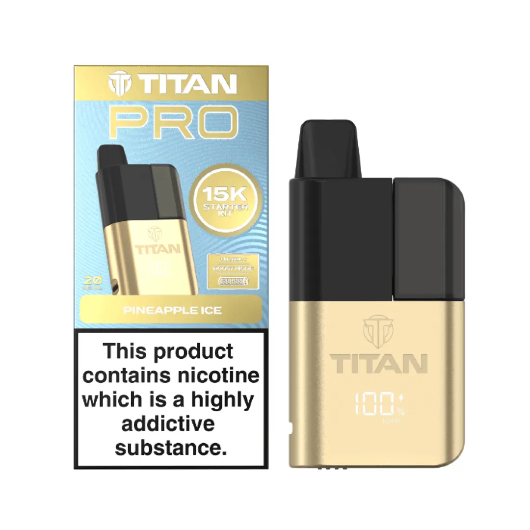 Titan Pro 15K Puffs Prefilled Pod Kit | Only £8.99 | Any 3 for £24
