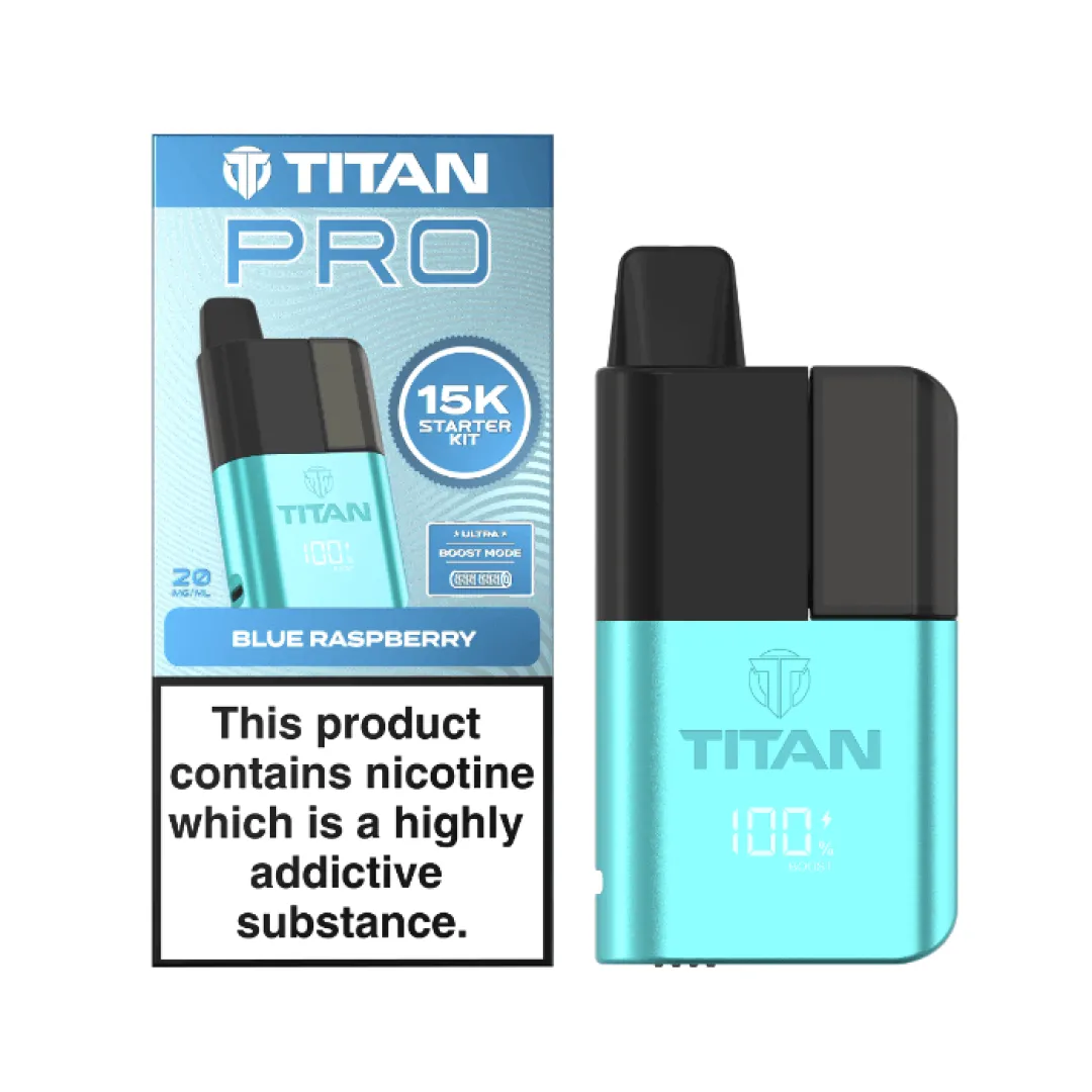 Titan Pro 15K Puffs Prefilled Pod Kit | Only £8.99 | Any 3 for £24