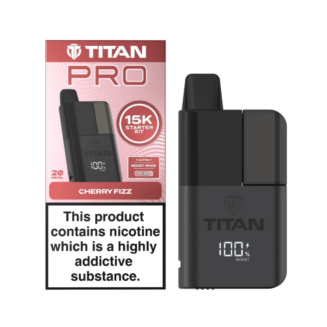 Titan Pro 15K Puffs Prefilled Pod Kit | Only £8.99 | Any 3 for £24