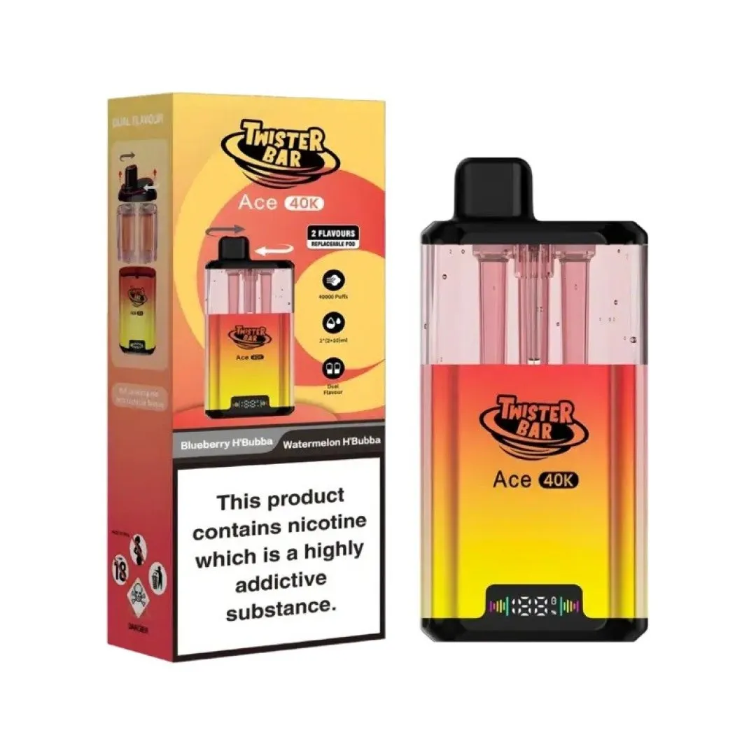Twister Bar Ace 40K Puffs Prefilled Pod Kit