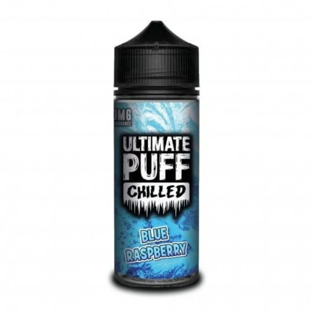 Ultimate Puff Chilled Blue Raspberry 100ml E-liquid