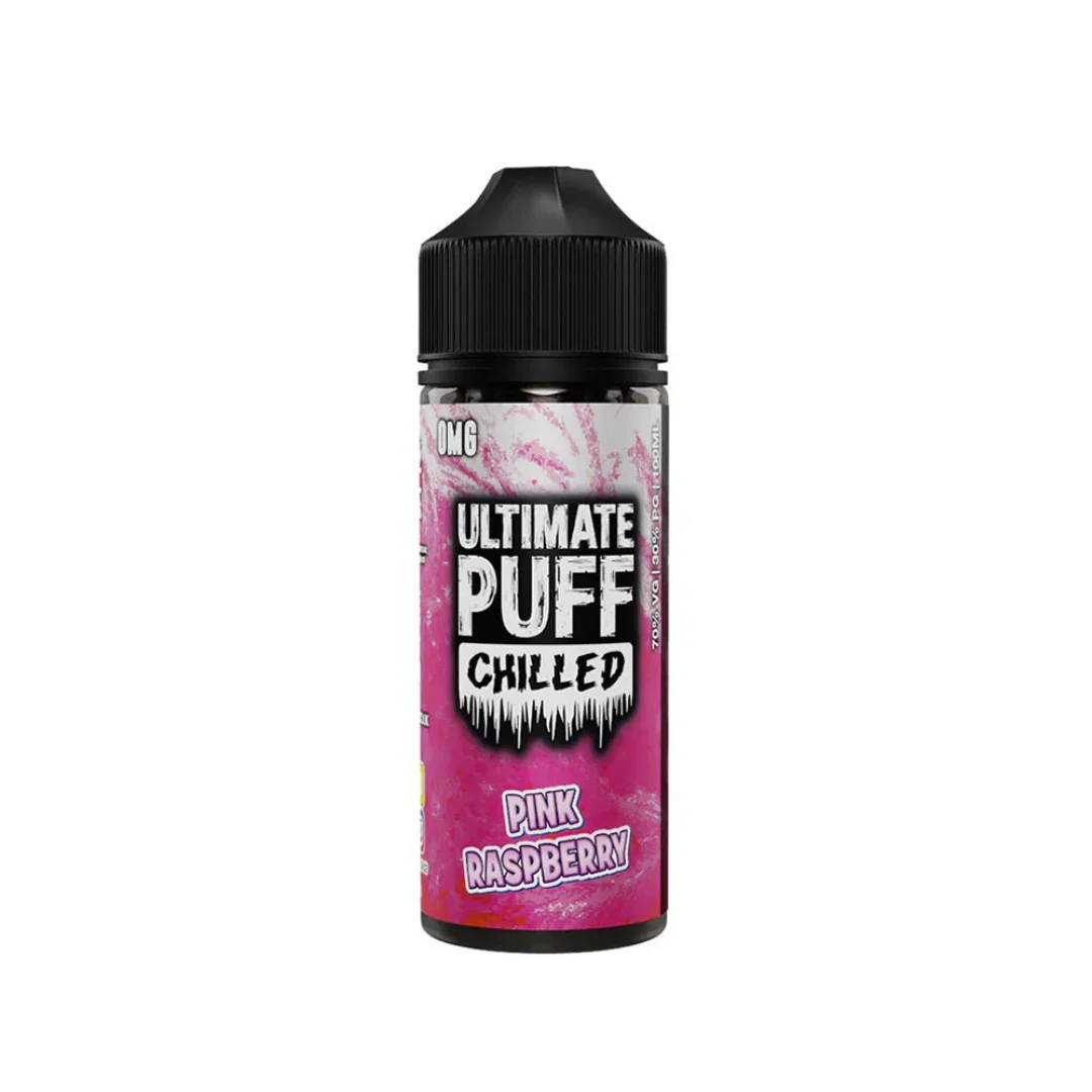 Ultimate Puff Chilled Pink Raspberry 100ml Shortfill