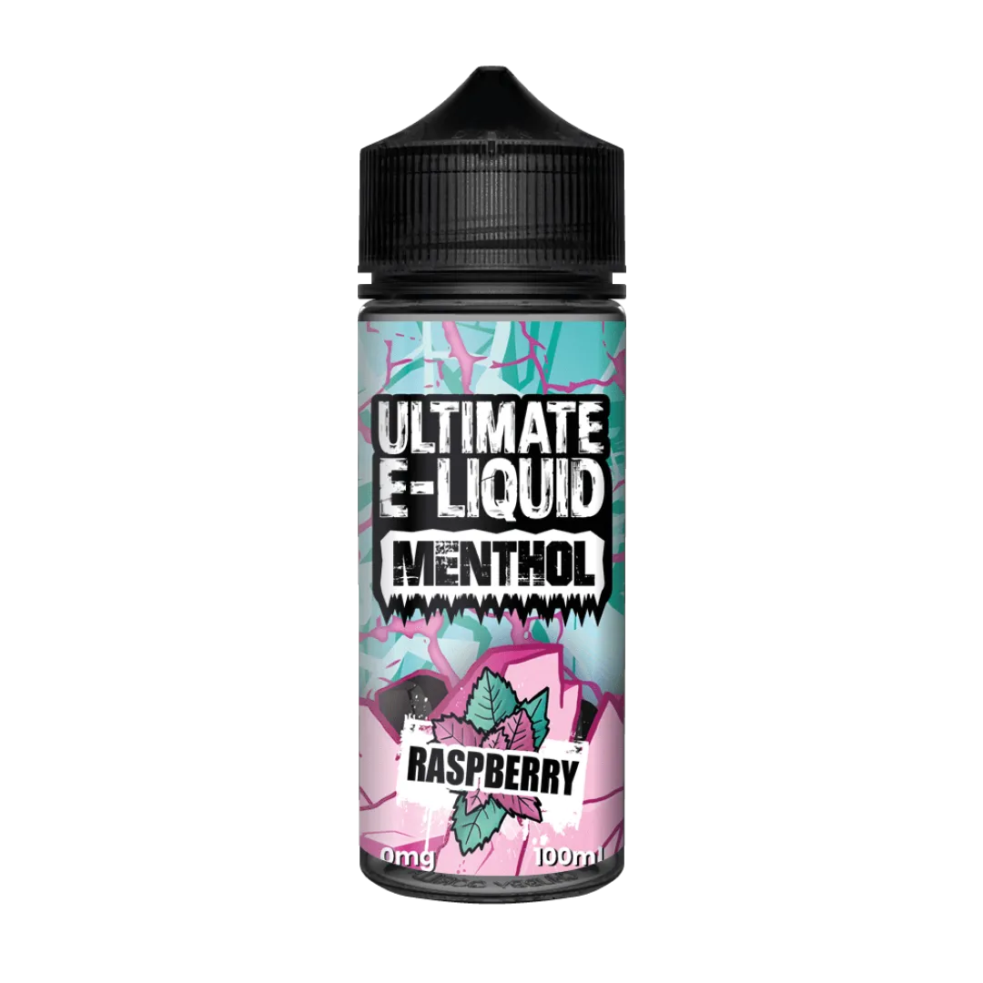 Ultimate Puff Menthol Raspberry 100ml