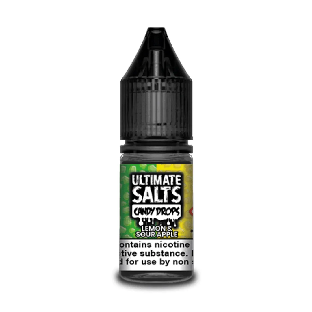 Candy Drops Lemon and Sour Apple 10ml by Ultimate Salts