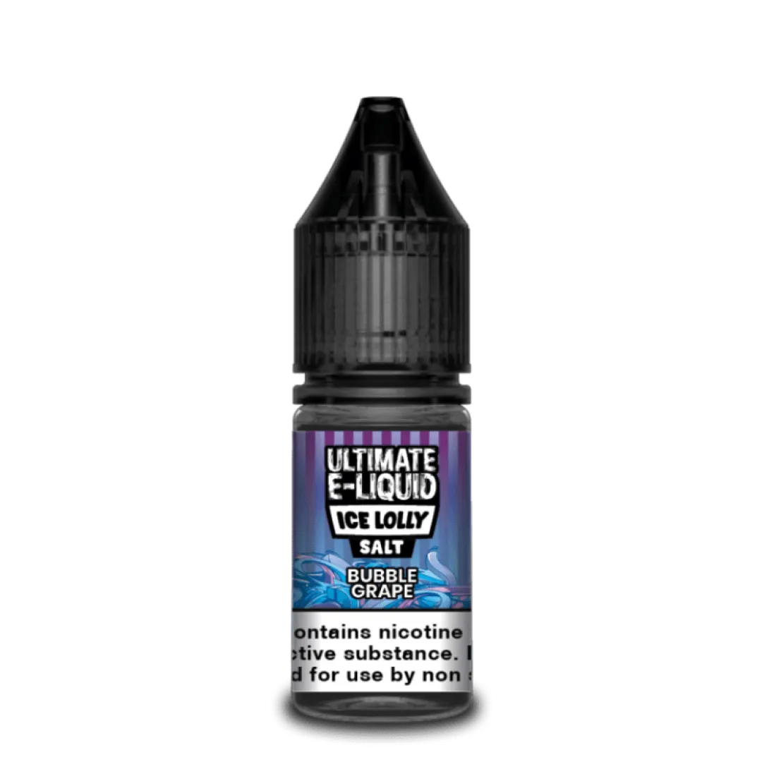 Ultimate Salts Ice Lolly Bubble Grape 10ml