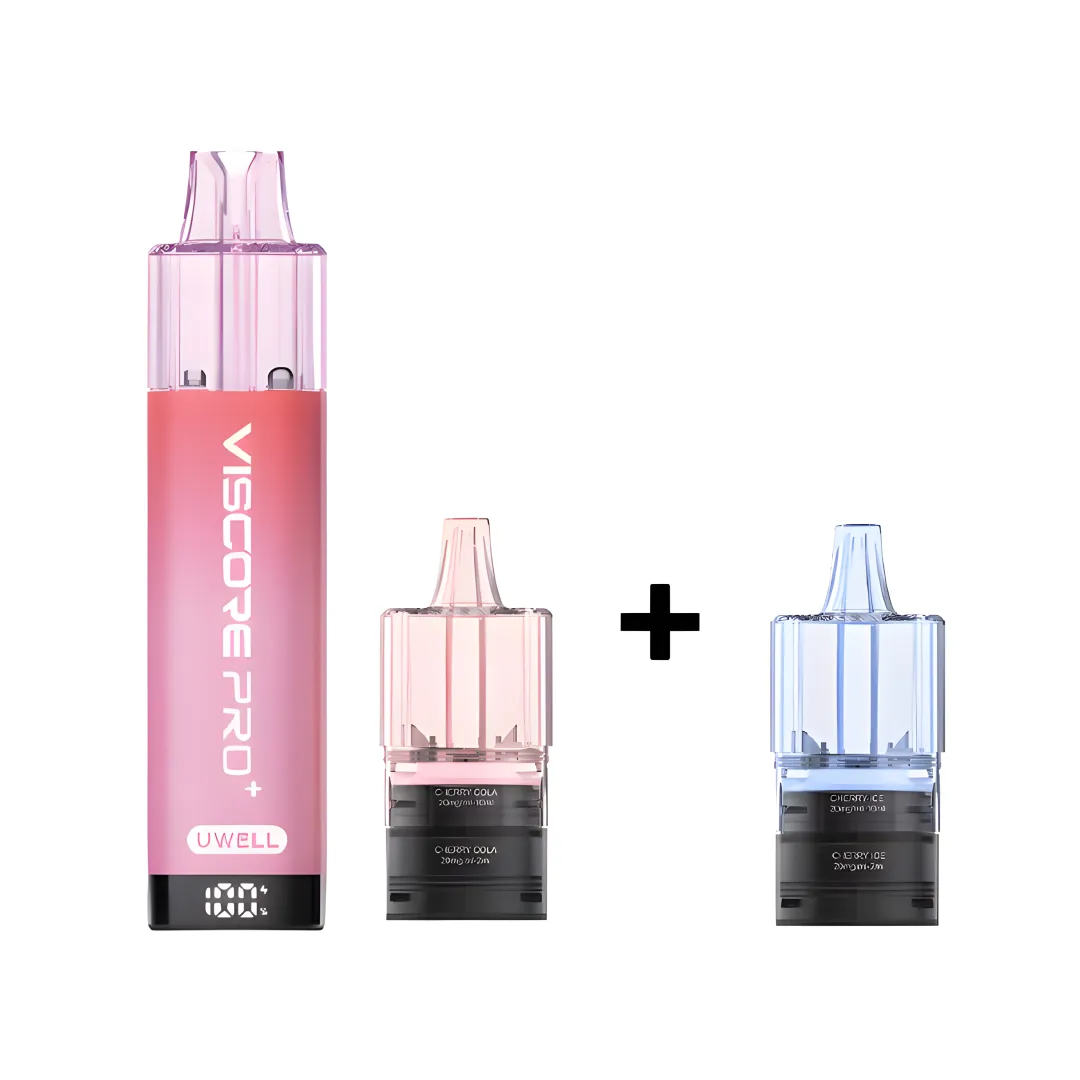 Uwell Viscore Pro+ 40K Kit + 20K Pod (60K+ Puffs) | Only £10.99