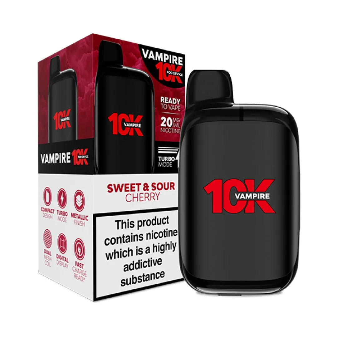 Vampire Vape 10K Puffs Prefilled Pod Kit | Only £8.99 | Any 3 for £24
