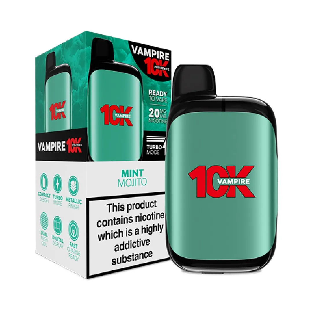 Vampire Vape 10K Puffs Prefilled Pod Kit | Only £8.99 | Any 3 for £24