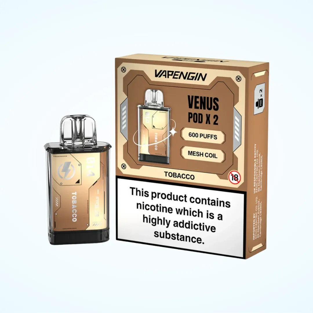 Vapengin Venus 600 Prefilled Pods | Only £5.49 | Any 3 for £15